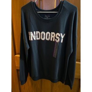 Indoorsy crew neck top